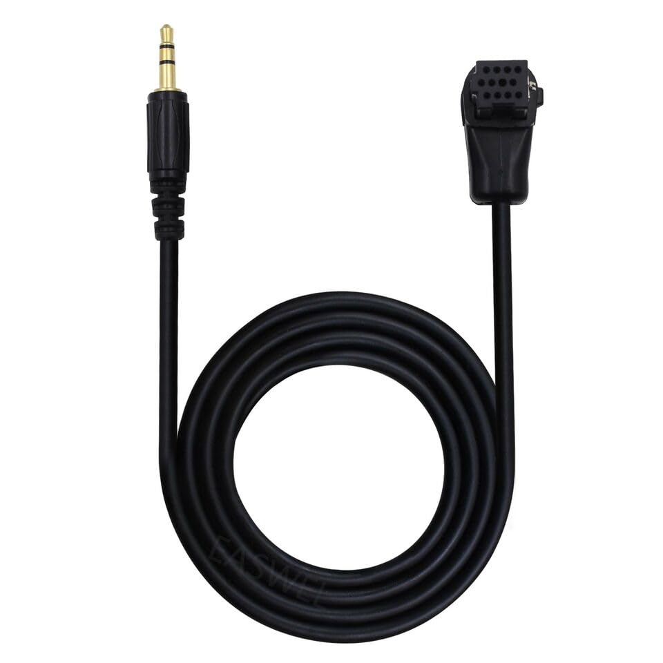 Fit for Pioneer DEH-P6700MP DEH-P670MP DEH-P6800MP DEH-P680MP 3.5mm AUX Input Cable