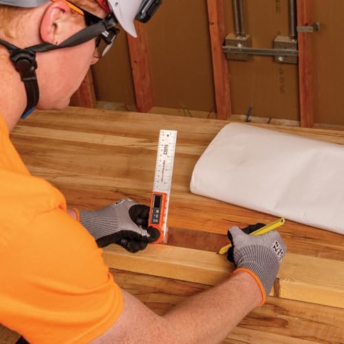 Klein Tools 935DAF Digital Angle Finder, Precision Measurements, Miter Saw Protractor Angle Calculation And Portable Design thumb #7