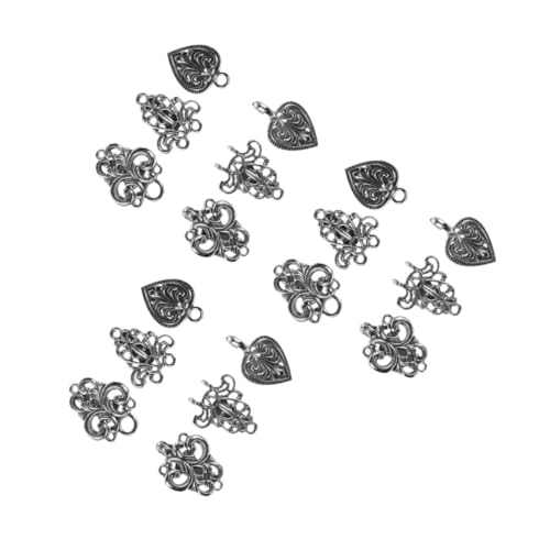 Holibanna 3 Piezas Botón De Bufanda En El Cuello Pulseras De Animales Bufanda China Bufanda Con Dijes Bufanda De La Camisa Pulseras De Dibujos Animados Mini Vitrina Aleación De Zinc