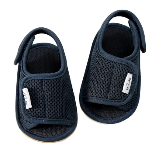 Image of RVROVIC Baby Boys Girls Sandals Premium Infant Summer Outdoor Shoes PU Lightweight Soft Anti-Slip Sole Toddler Prewalker