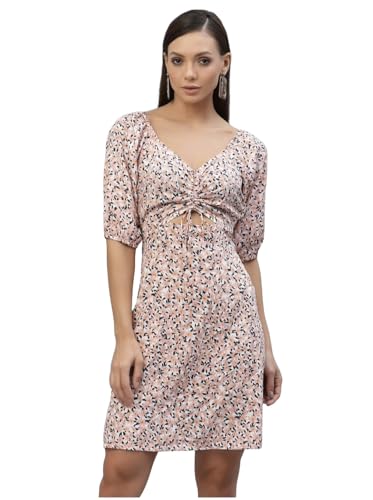 Image of Knee Length One Piece Mini Dress for Girls & Women