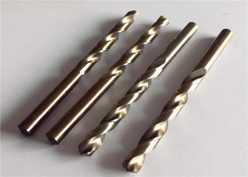 12.1-13.0mm M35 Material Cobalt Stainless Steel Straight Shank Twist Drill 1Pcs(12.4mm)