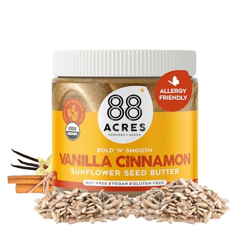 88 Acres Organic Sunflower Seed Butter | Vanilla Cinnamon |