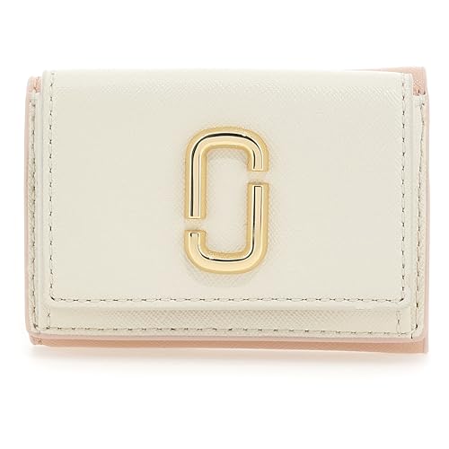 Pelle Saffiano con logo J Marc tono su tono