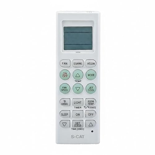 Image of S-CAT Compatible with LG AC Remote AKB73595915 Model 36 (No Backlight) Suitable for 1 1.5 2 Ton Split /Window AC (Match Old Remote Exactly, Contact Customer Care for Order)