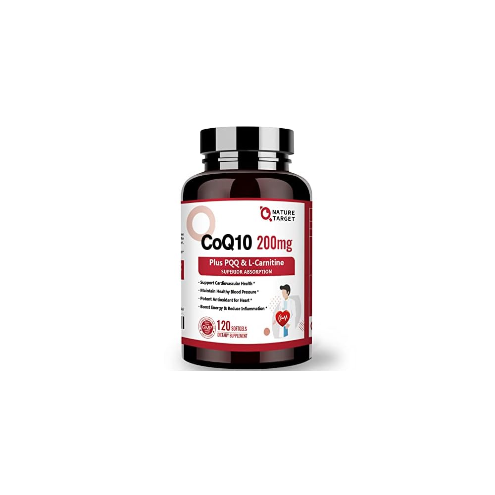 NATURE TARGET CoQ10-200mg with PQQ L-Carnitine & Dominican Republic | Ubuy