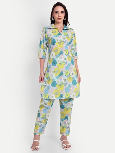 Image of TILISM Printed Co-ord Set for Women's and Girls Pure Cotton | $P
