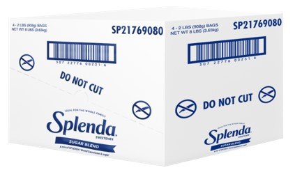 Splenda Sugar Blend 2 lb (Pack of 4)