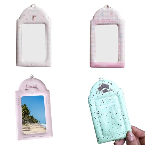 Lovely Photocard Holder Cartoon Photo Card Protective Sleeve Waterproof Photo Card Case for 3 Inch Photo Cards2