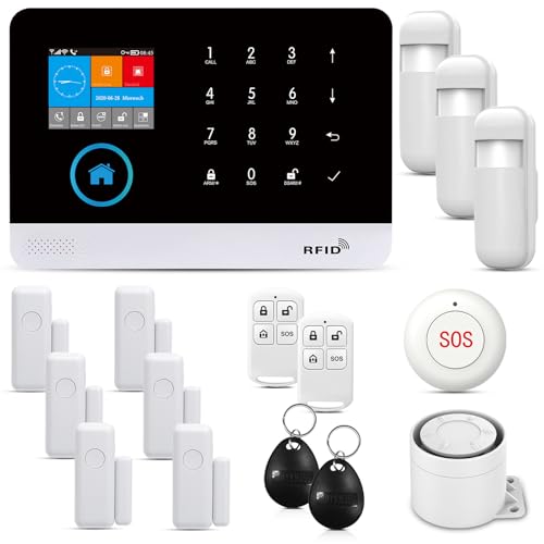 Pgst PG103-4GUS-D Wifi+Gsm/4G Home Smart Alarm, Wireless Home Security Alarm System cover