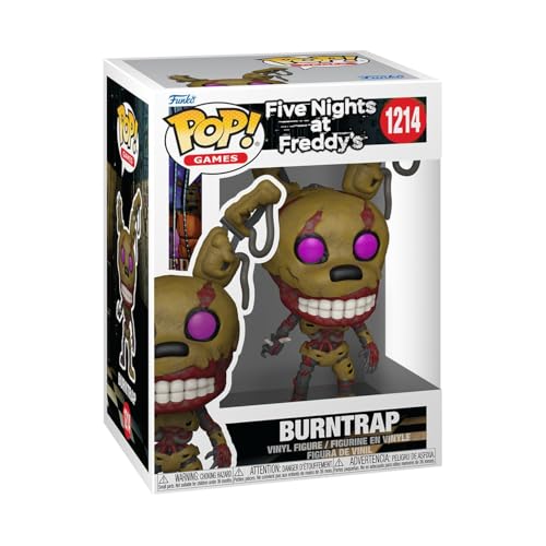 Funko POP! Games: Five Nights at Freddy's - FNAF - Burntrap - Figura in vinile da collezione - Idea regalo - Prodotto ufficiale - Giocattoli per bambini e adulti - Modello di figura per collezionisti