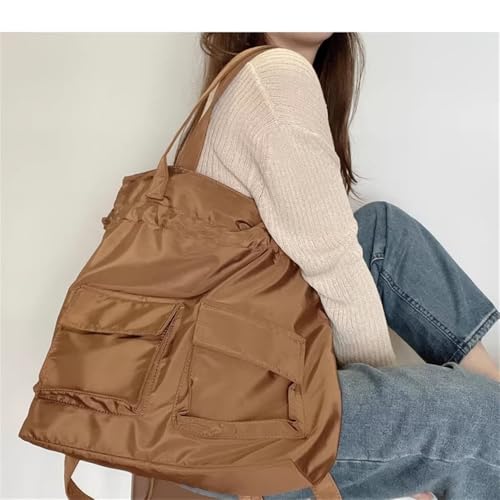 Rucksack Daypack Large Capacity Shoulder Bag Casual Large Pocket Shoulder Bag4