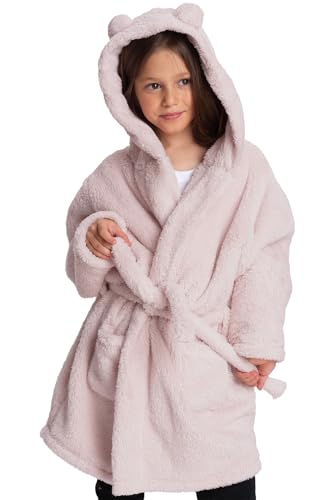 Mad Dog Sherpa Girls Indoor Jacket - Kids Plush Wear for Daily Comfort - Ideal for Ages 5-12 Years