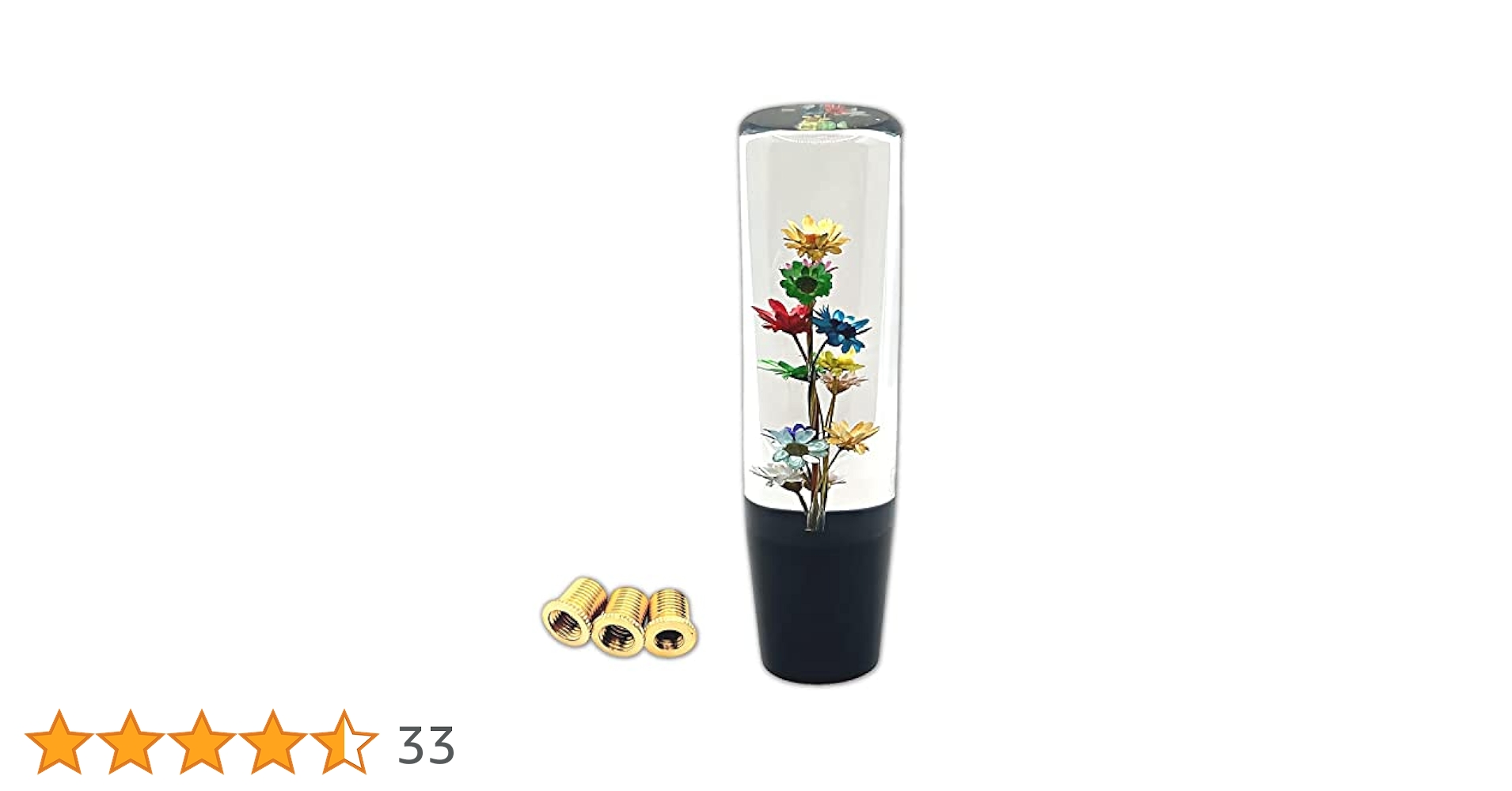 Amazon.co.jp: HTharros 水中花 クリスタル シフトノブ 汎用 旧