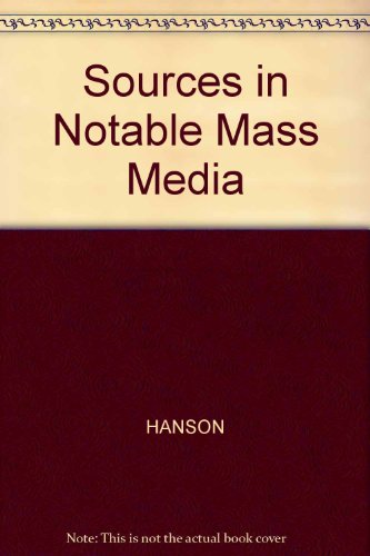 Sources in Notable Mass Media 1561347647 Book Cover