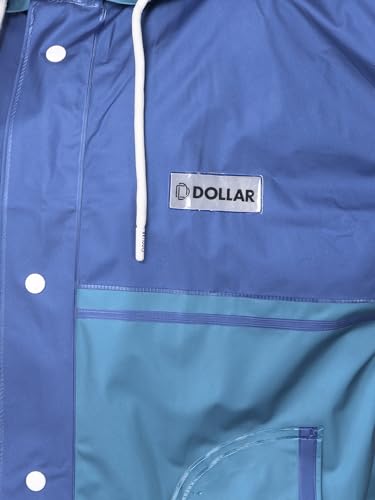Image of Dollar Rainguard Kids' Full Sleeve Solid Raincoat Set With Adjustable Hood and Pocket