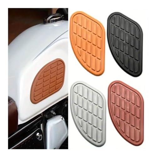 Autocollant réservoir moto en caoutchouc protection de carburant