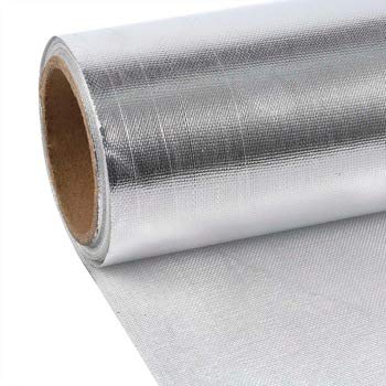 Insulation Aluminium Silver Fiberglass Cloth - Tear proof, Waterproof ,Stichable, Lining of Tiffin Box Cover Insulation- Bags ,Inner Lining Covering ,Insulation Covering, Tents , Solar Panels , Linin , Can be used in Insulation 1.2 Mtr x 1 Mtr (B08HS2BTW2) Amazon Price History, Amazon Price Tracker