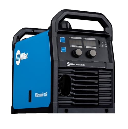Millermatic® 142 MIG Welder – 120V, Portable Wire Feed Welder with Auto-Set™, Welds Up to 3/16" Steel, Ideal for Home, Auto Repair & Light Fabrication - Image 8
