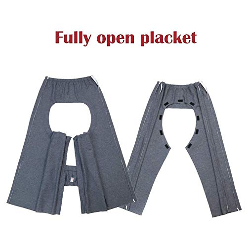 Easy To Wear & Take Off Patient Care Trousers - Urinary Incontinence Care Pants For Elderly,Ostomy & Fistula Surgery Patient,M #TOP4