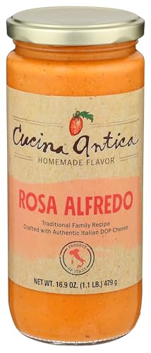 CUCINA ANTICA Rosa Alfredo Pasta Sauce, 16.9 OZ