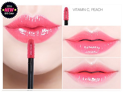Beauty People Pure Vitamin Capsule Lip Tattoo Tint (5g) Korean Makeup + free gift (Vitamin C Peach)