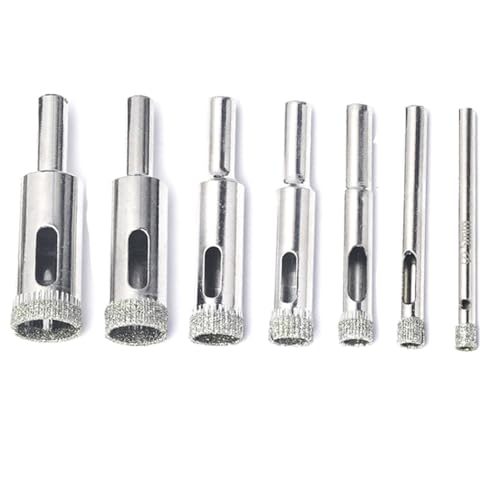 XIANFENGHU Diamond Drill Bits for Glass (7 PCS)