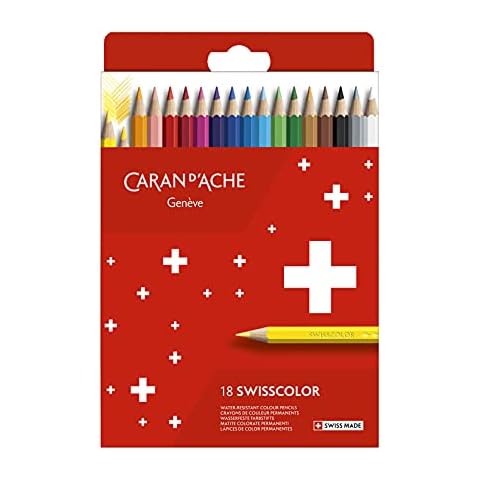 Caran d'Ache Swisscolor Waterproof Coloured Pencils Cover
