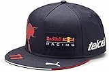 Red Bull Racing - Offizielle Formel 1 Merchandise Kollektion - Sergio Perez 2022 Team Flat Brim Teamkappe - Cap - Erwachsene - Dunkelblau - Einheitsgröße