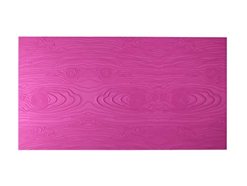 Tasty Molds Wood Grain Impression Fondant Mold Mat for Cakes, High Definition