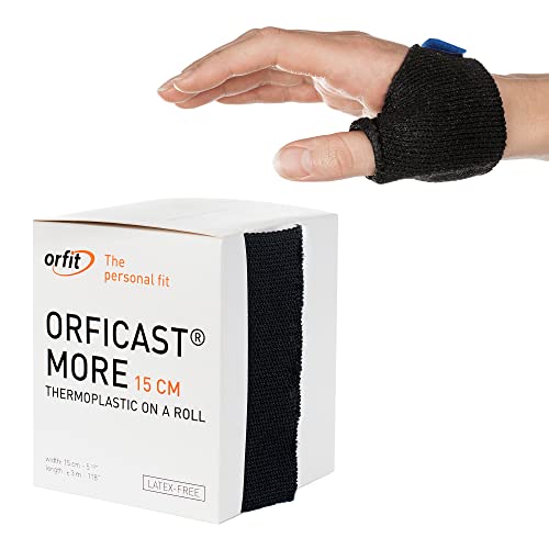 Orficast More Thermoplastic Tape, 6" x 9', Black