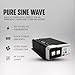 Energizer 1100 Watt 12V to 110v Pure Sine Wave Inverter Dual AC Outlets & USB, Installation Kit Included, Automotive Power for Tools, Camping Essentials & Car Accessories - ETL Approved UL STD 458