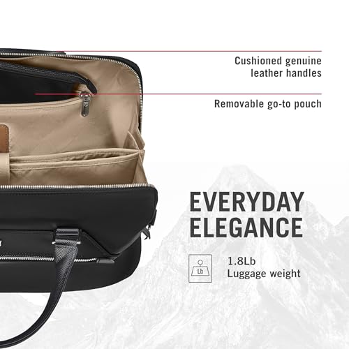 Victorinox Victoria Signature Briefcase - Women's Professional Computer Bag to Hold Laptop & Tablet - Includes Clutch and Detachable Shoulder Strap - 13 Liters, Black3