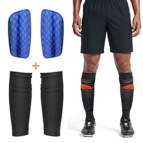 4 Stück Schienbeinschoner Socken - Anti-Rutsch Ärmel Für Fußball & Sport