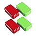 Zerodeko 4pcs Box Tin Mini Containers Dining Table Decor Empty Container Can Candle Easter Party Metal Container Family Easter Baskets Food Container Goose Hat Storage Box Tea Red