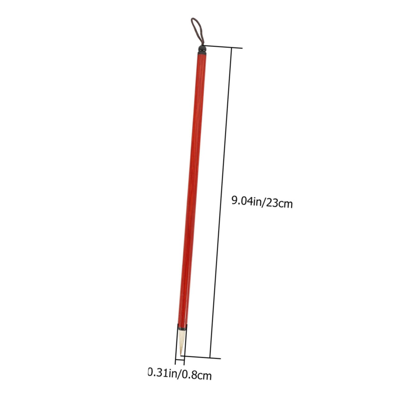 SHOWERORO 4pcs Chinese Calligraphy Brush Set Writing Brush for Traditional Calligraphy Painting Drawing Beginner's Pen Ink Pen for Artists