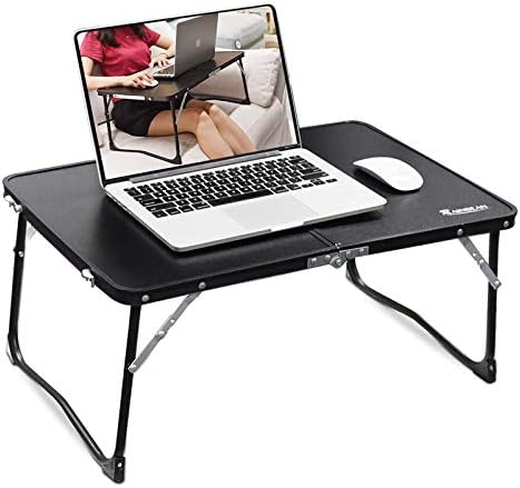 Laptop Table for Couch, Breakfast Serving Bed Tray Folds in Half Bed Desk Portable Picnic Desk Lightweight Laptop Desk Work from Home Notebook Stand Reading Holder Laptop Table for Couch, Breakfast Serving Bed Tray Folds in Half Bed Desk Portable Picnic Desk Lightweight Laptop Desk Work from Home Notebook Stand Reading Holder