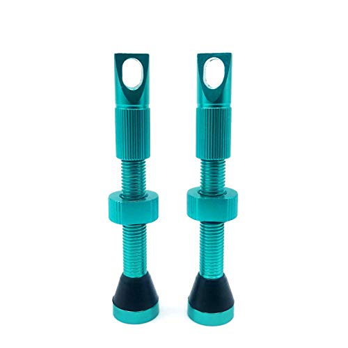 Hold Fast Cycling Tubeless Presta Valve Stem - 48mm (Pair) - Black - 48CLASS