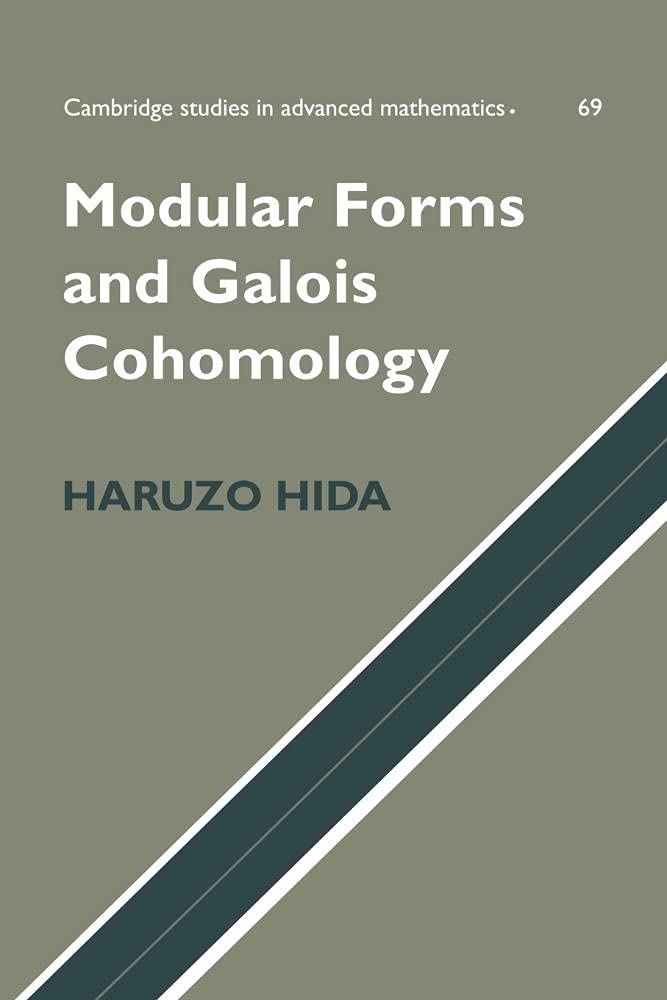 Modular Forms and Galois Cohomology by Haruzo Hida - 9780521072083