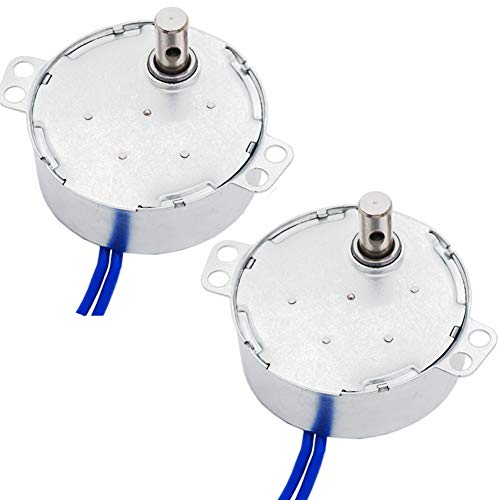 Image of Twidec 2Pcs Synchronous Motor Ac100~127V 50 60Hz Turntable Synchronous Motor 4W Cw Ccw Electric Motor 5-6 Rpm Min Tyc-50-502 5-6 Rpm /Min