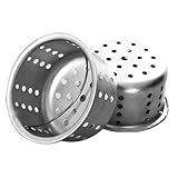 Récupérateur de déchets alimentaires pour évier – convient à la plupart des éviers de cuisine familiaux, broyeurs d'évier, panier de vidange