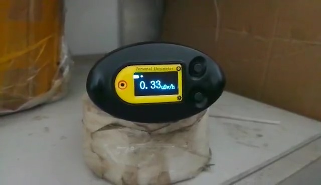 Dosímetro electrónico RG1100 para radiación nuclear portátil miniatura 7
