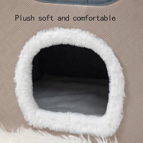 Cama para Gatos transpirable con base reforzada antiarañazos 4