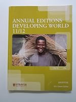 Annual Editions Developing World 11/12 for Strayer University 2011 Custom Edition B0058FO2W4 Book Cover