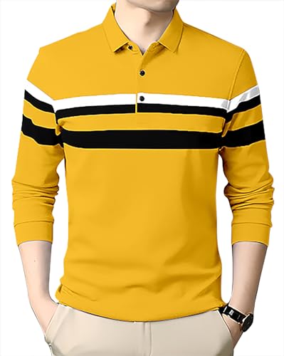 Image of AUSK Polo Casual Full Sleeves T-Shirt for Men