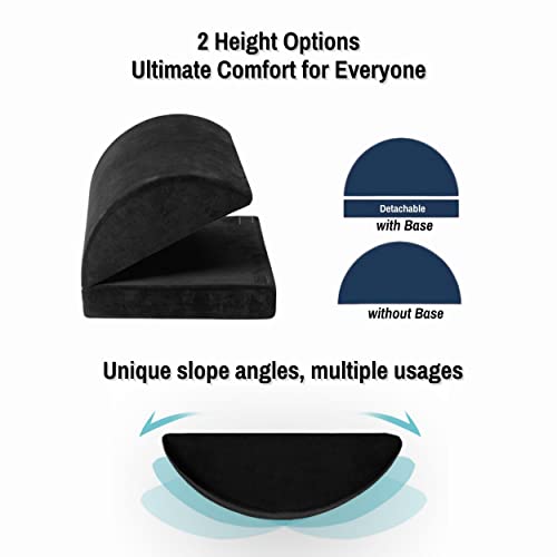 Table4Rock-Under-Desk-Foot-Rest-Adjustable-Ergonomic-Foot-Cushion-Anti-Slip-Bottom-Computer-Office-Home-Work-and-Gaming-Accessories-Posture-Corrector-Improves-Blood-Circulation-and-Body-Pain-Relief