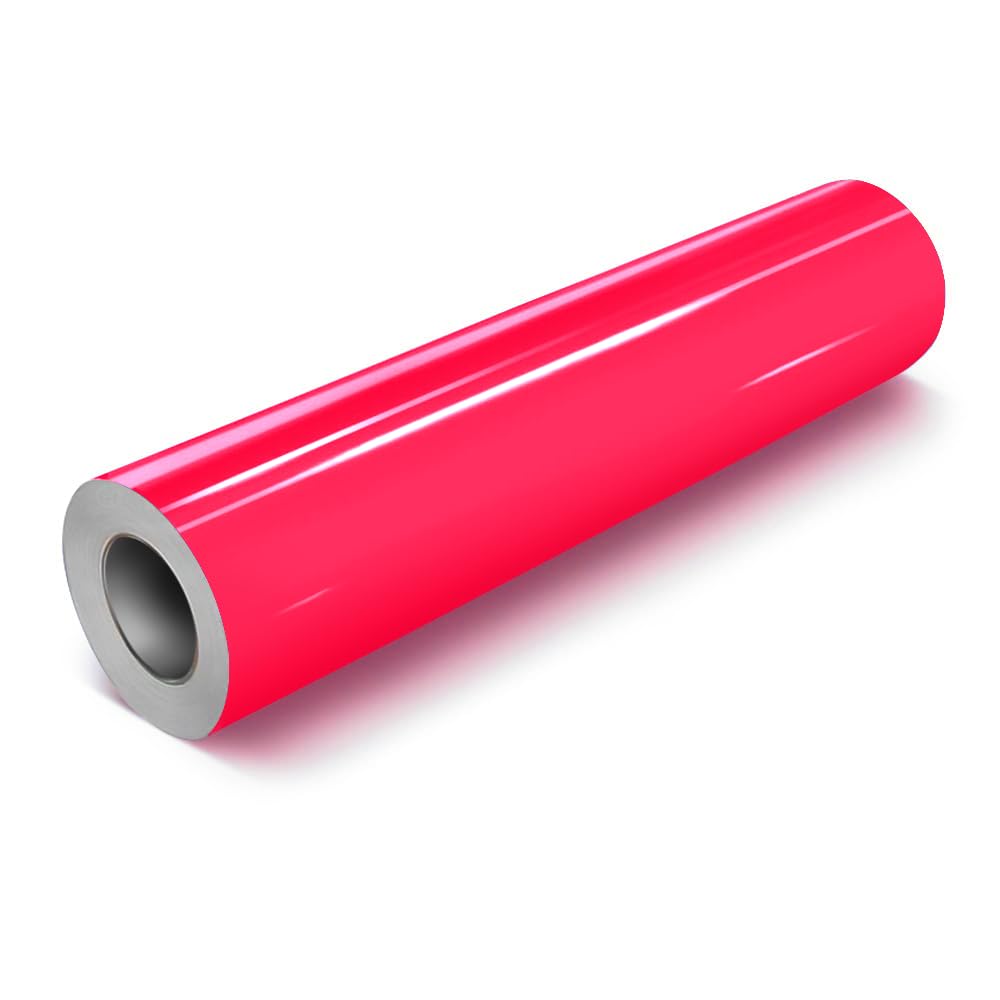 Amazon.com: VViViD DECO65 Neon Fluorescent Pink Permanent Adhesive