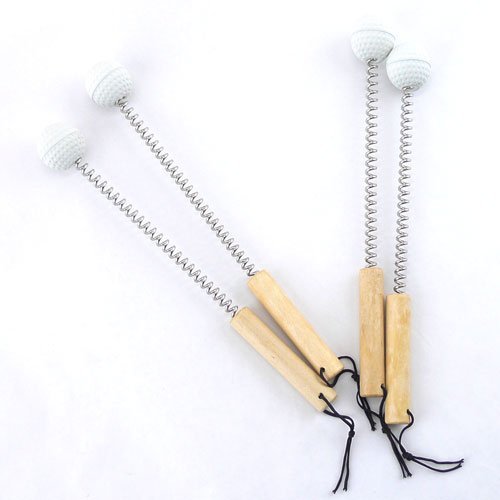 BambooMN Massager Tool, 4X Metal Mallet Bonger (Set of 4)