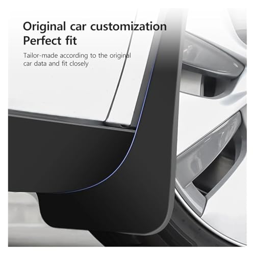 Guardabarros de coche para Tesla Model Y (2017-2024) y Model 3 Highland, kit de protección 3