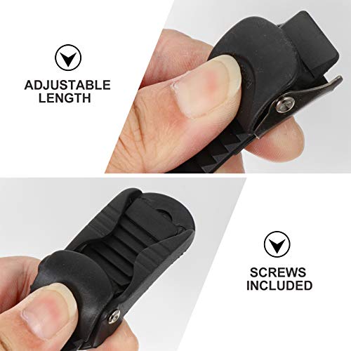 CLISPEED 4 Peças de Substituição Em Linha de Patins para Patins Com Fivelas E Parafusos Acessórios p